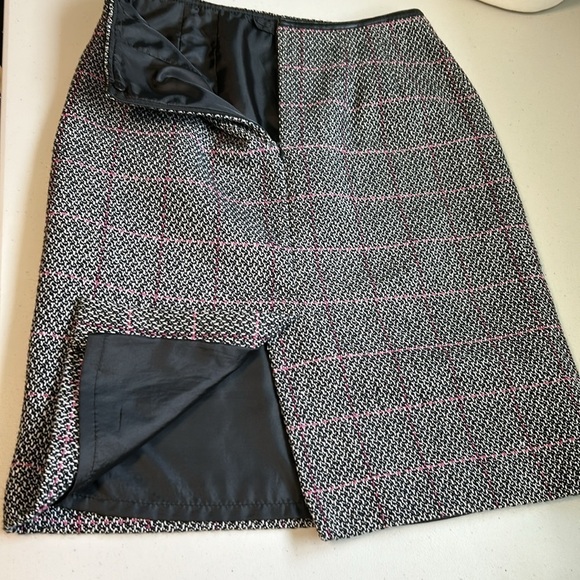 Talbots Petites Wool Blend Plaid Pencil Skirt - Picture 7 of 11